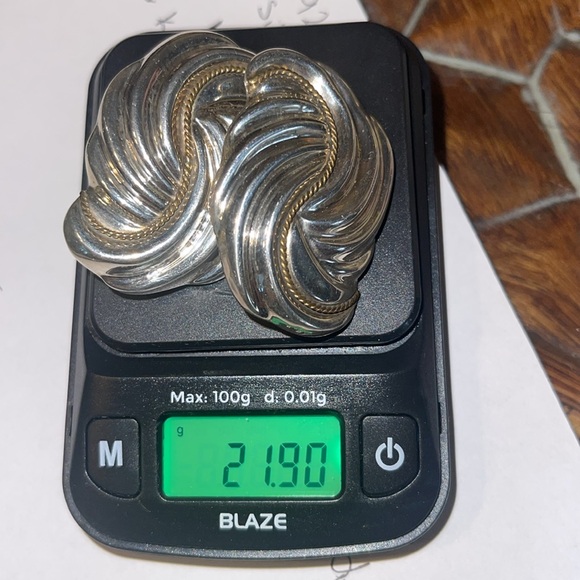 Mexico 925 Clip On Earrings - Picture 8 of 8